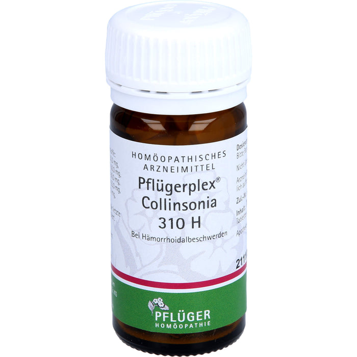 PFLÜGER Pflügerplex Collinsonia 310 H Tabletten bei Hämorrhoidalbeschwerden, 100 pc Tablettes