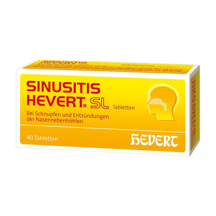 Sinusitis Hevert SL Tabletten, 40 pcs. Tablets