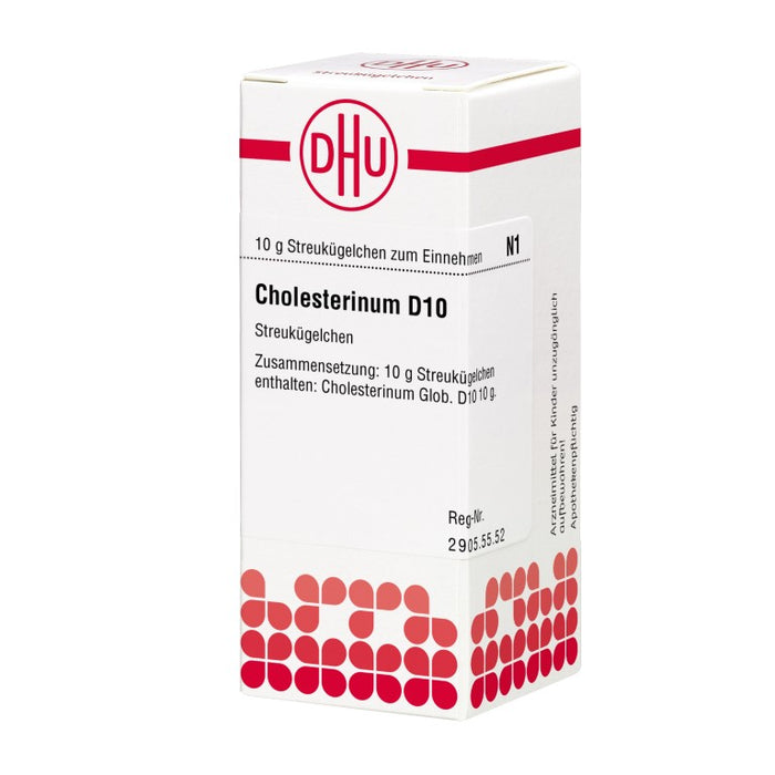 DHU Cholesterinum D10 Streukügelchen, 10 g Globules