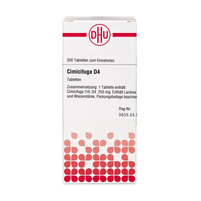 Cimicifuga D4 DHU Tabletten, 200 St. Tabletten