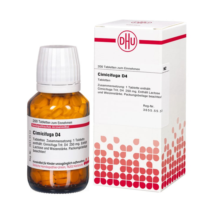 Cimicifuga D4 DHU Tabletten, 200 St. Tabletten