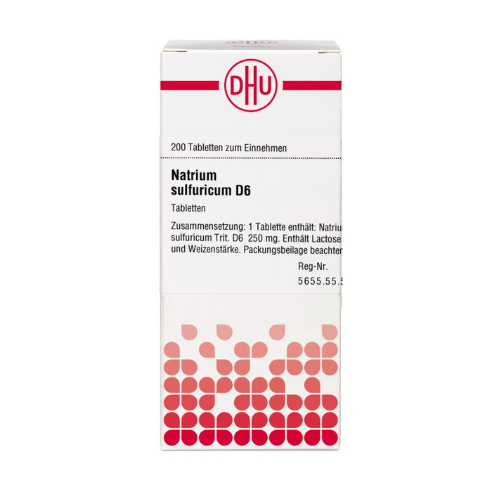 DHU Natrium sulfuricum D6 Tabletten, 200 St. Tabletten