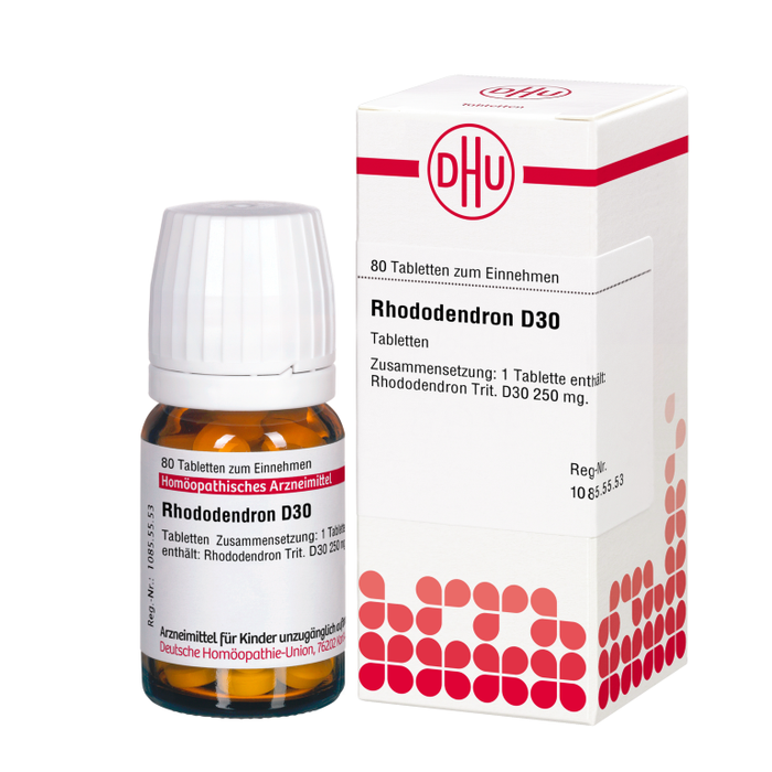 Rhododendron D30 DHU Tabletten, 80 St. Tabletten