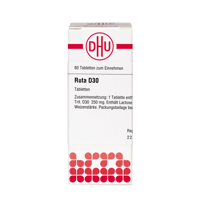 DHU Ruta D30 Tabletten, 80 pc Tablettes