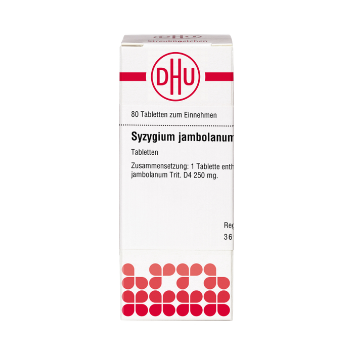 Syzygium jambolanum D4 DHU Tabletten, 80 St. Tabletten