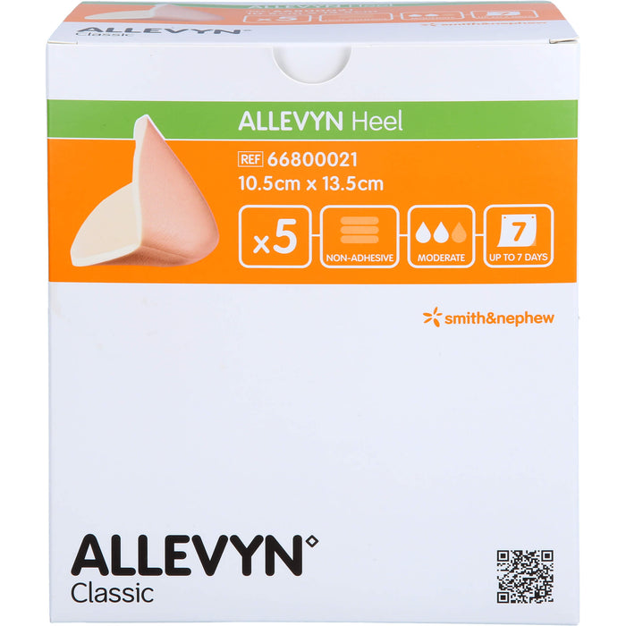 ALLEVYN Heel Schaumstoff Fersenverb. 10,5x13,5cm, 5 St VER