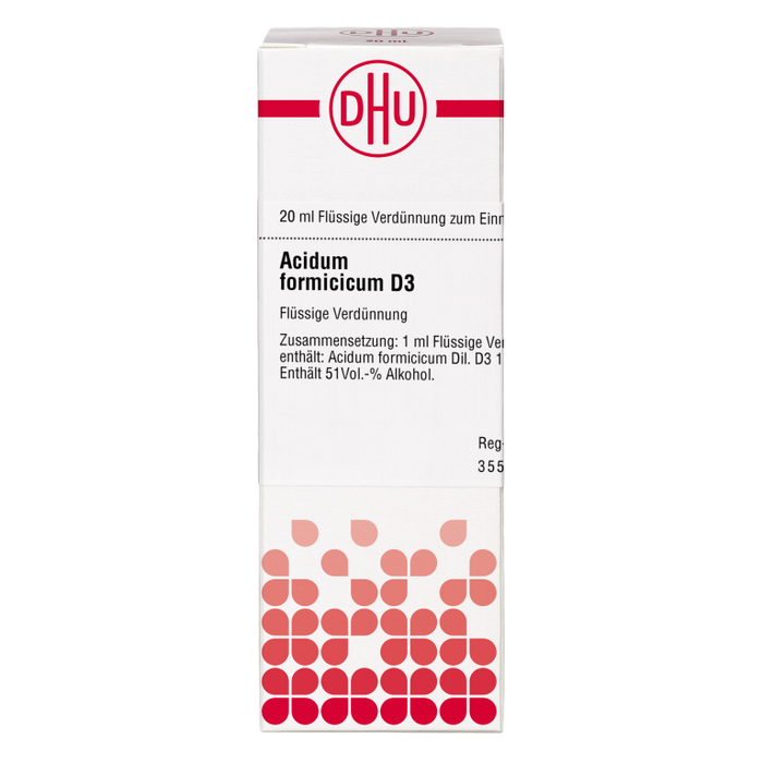 DHU Acidum formicicum D3 Dilution, 20 ml Lösung