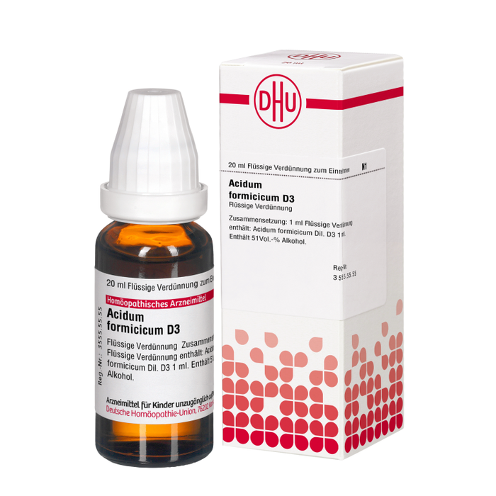 DHU Acidum formicicum D3 Dilution, 20 ml Lösung