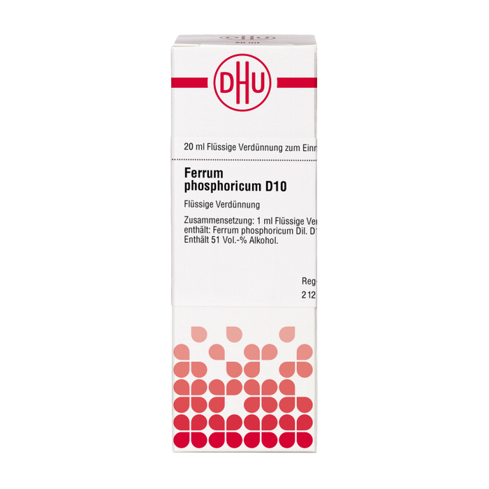 Ferrum phosphoricum D10 DHU Dilution, 20 ml Lösung