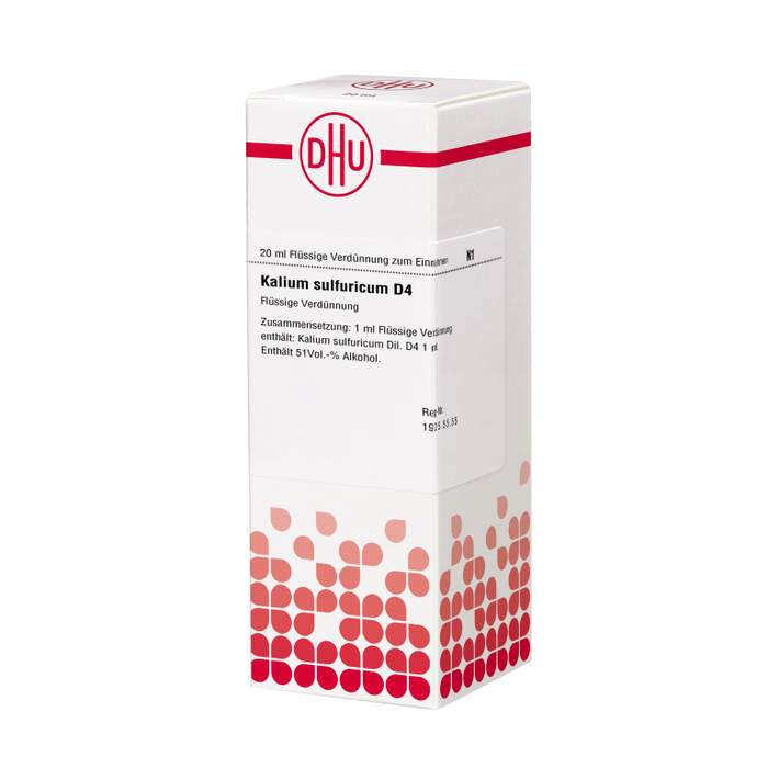 DHU Kalium sulfuricum D4 Dilution, 20 ml Lösung