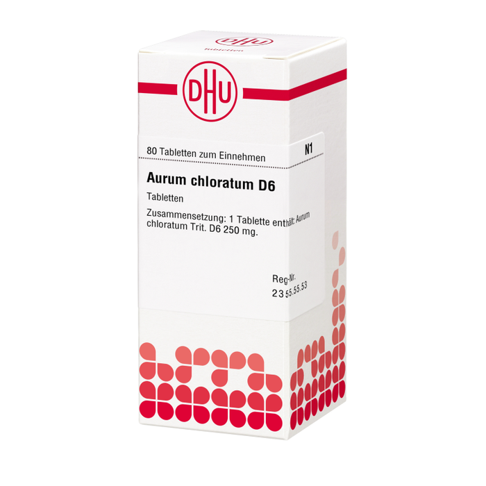 DHU Aurum chloratum D6 Tabletten, 80 St. Tabletten