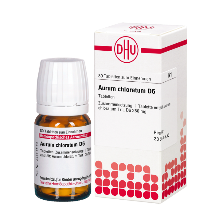 DHU Aurum chloratum D6 Tabletten, 80 St. Tabletten