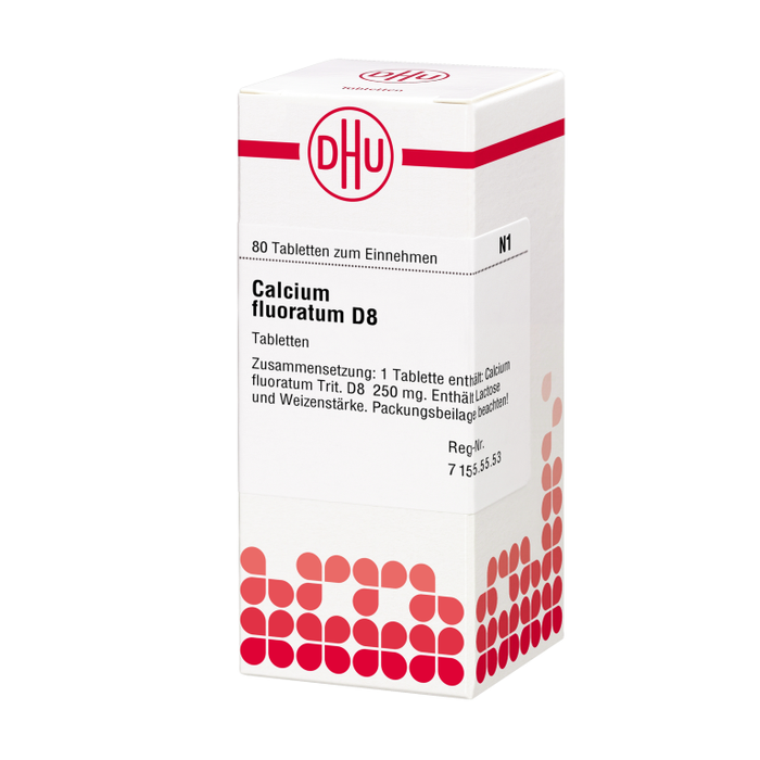 DHU Calcium fluoratum D8 Tabletten, 80 pcs. Tablets