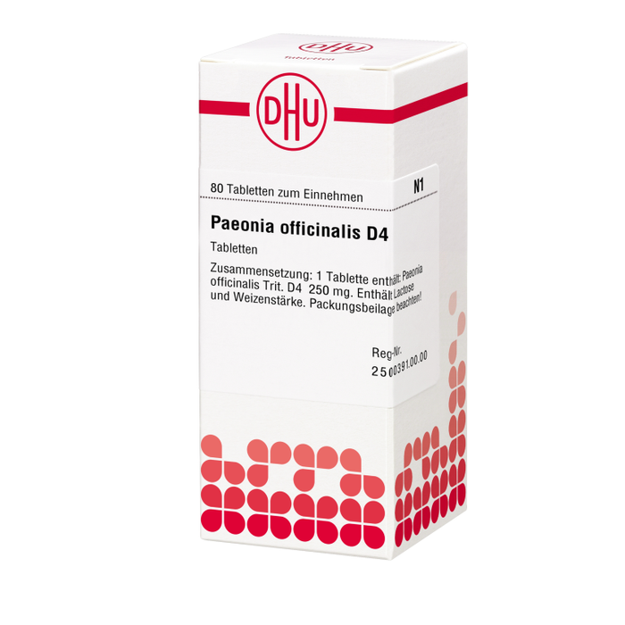 DHU Paeonia officinalis D4 Tabletten, 80 pc Tablettes