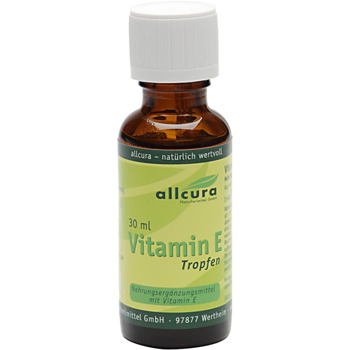 allcura Vitamin E Tropfen, 30 ml Solution