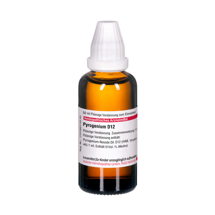 Pyrogenium D12 DHU Dilution, 50 ml Lösung