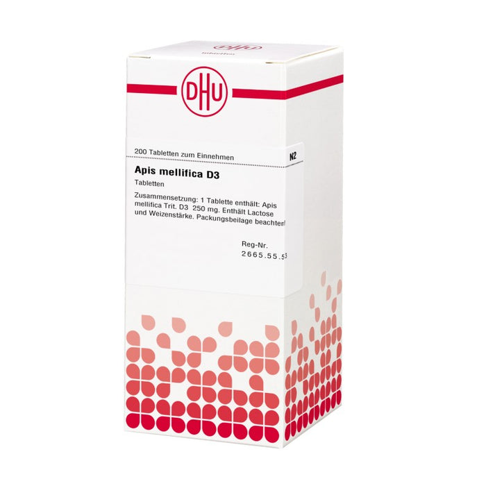 Apis mellifica D3 DHU Tabletten, 200 St. Tabletten