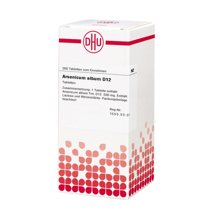 DHU Arsenicum album D12 Tabletten, 200 St. Tabletten