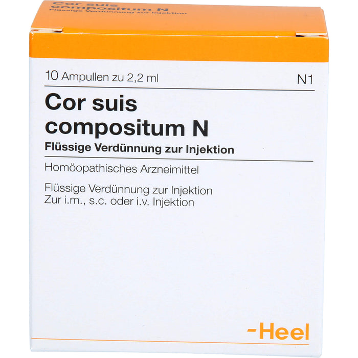 Heel Cor suis compositum N Ampullen, 10 pc Ampoules