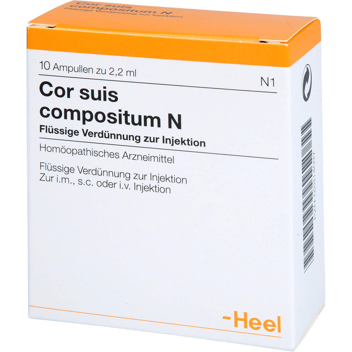 Heel Cor suis compositum N Ampullen, 10 pc Ampoules