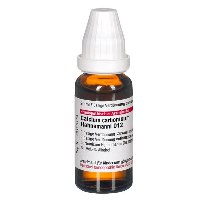 DHU Calcium carbonicum Hahnemanni D12 Dilution, 20 ml Lösung