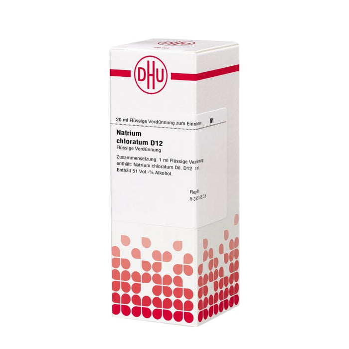 DHU Natrium chloratum D12 Dilution, 20 ml Lösung