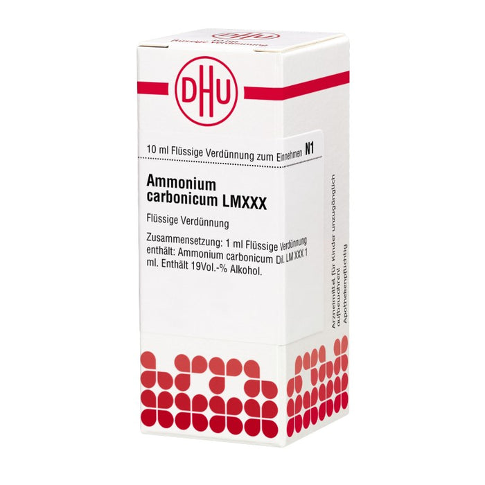 Ammonium carbonicum LM XXX DHU Dilution, 10 ml Lösung