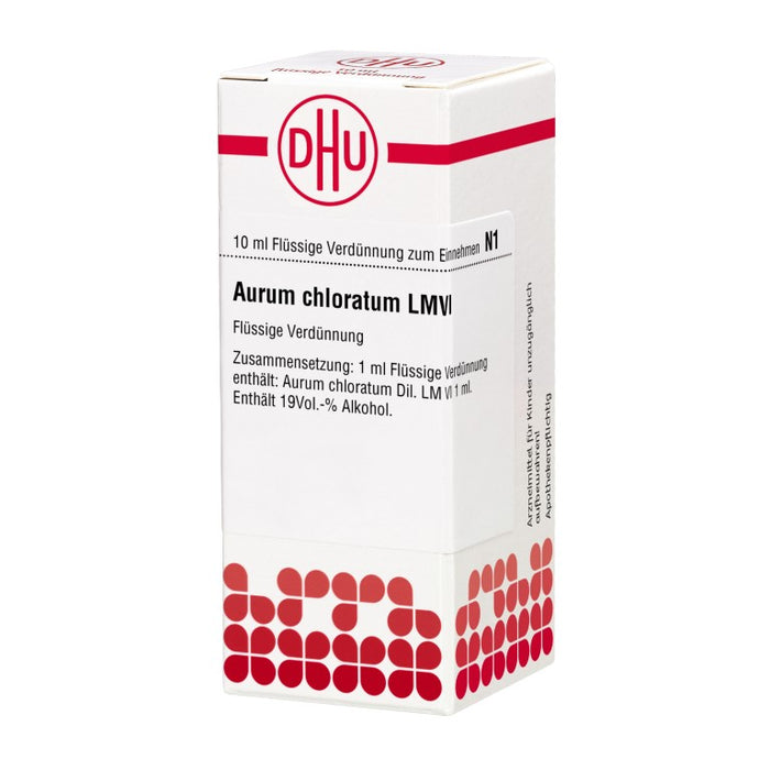 DHU Aurum chloratum LM VI Dilution, 10 ml Lösung