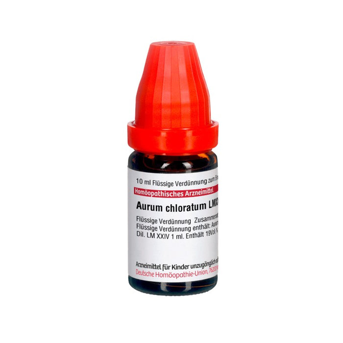 Aurum chloratum LM XXIV DHU Dilution, 10 ml Lösung