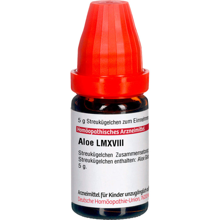 DHU Aloe LM XVIII Streukügelchen, 5 g Globules