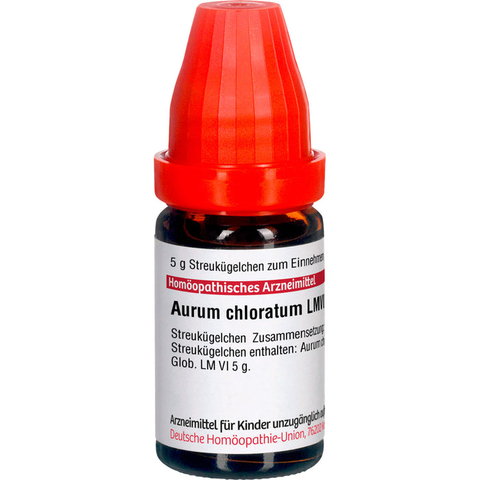 DHU Aurum chloratum LM VI Streukügelchen, 5 g Globules