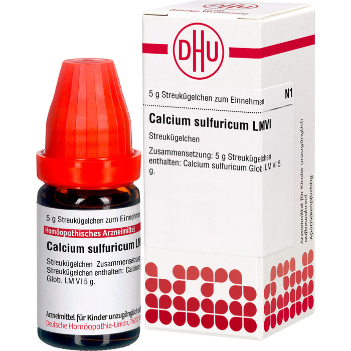 Calcium sulfuricum LM VI DHU Globuli, 5 g Globuli