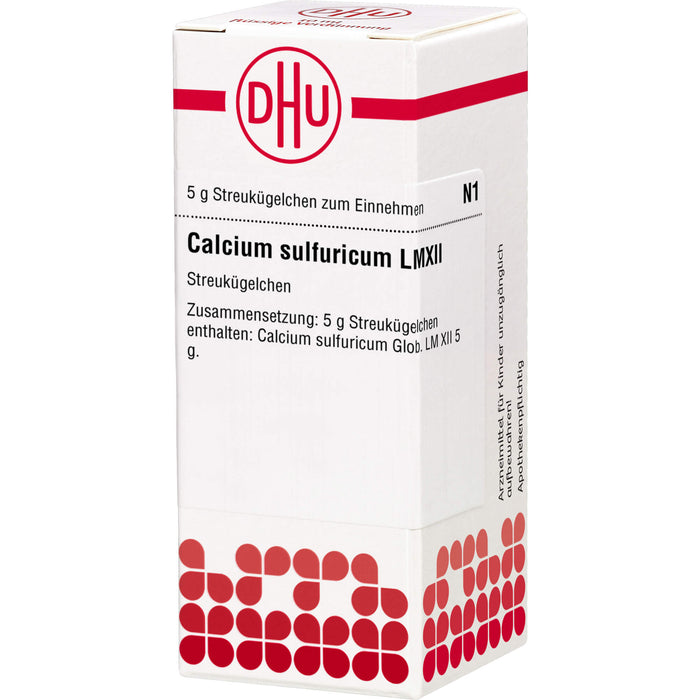 DHU Calcium sulfuricum LM XII Streukügelchen, 5 g Globules