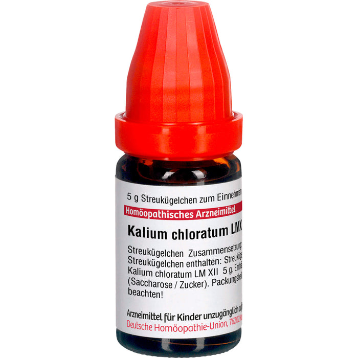 DHU Kalium chloratum LM XII Streukügelchen, 5 g Globules