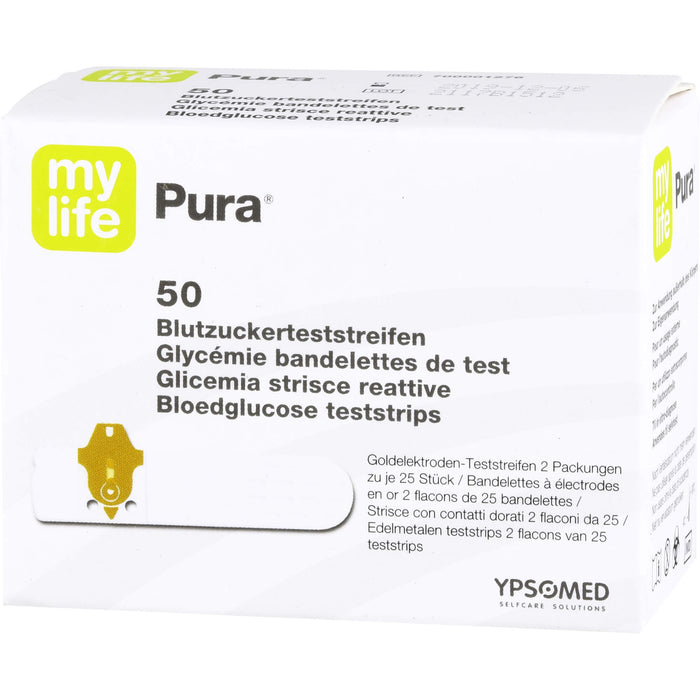 mylife Pura Eurim Blutzucker-Teststreifen, 50 St TTR