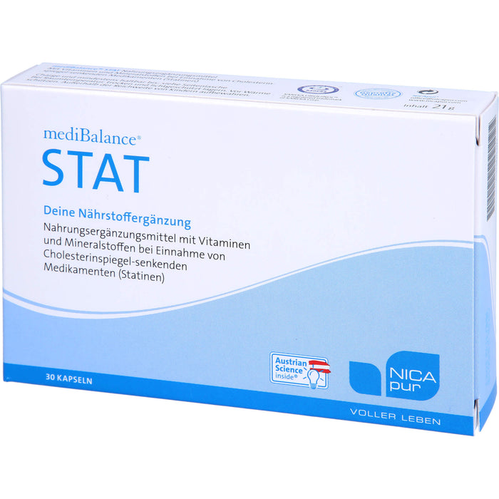 NICApur mediBalance stat Kapseln, 30 pc Capsules