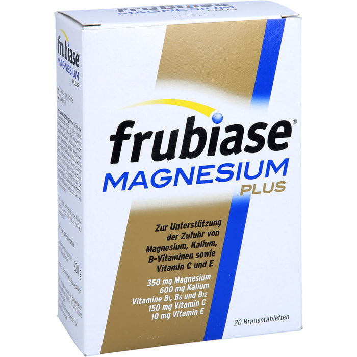 frubiase Magnesium plus Brausetabletten, 20 pc Tablettes