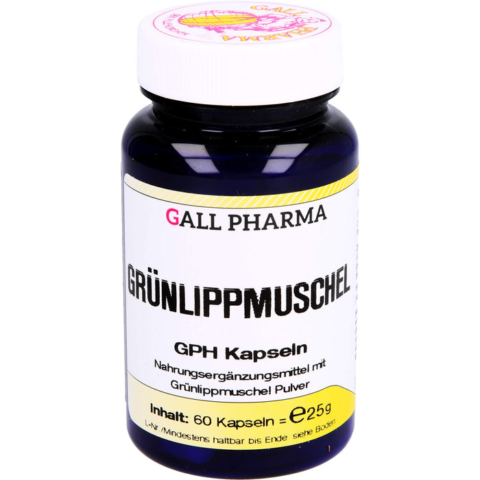 GALL PHARMA Grünlippmuschel GPH Kapseln, 60 pcs. Capsules