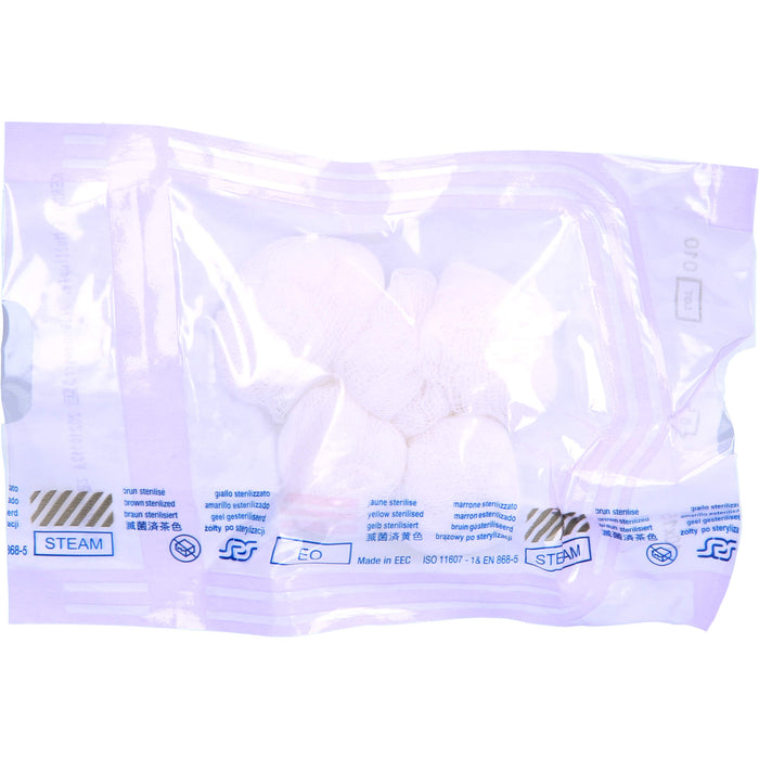 KERMA Mulltupfer 20 x 20 cm pflaumengroß steril, 5 pcs. Swab