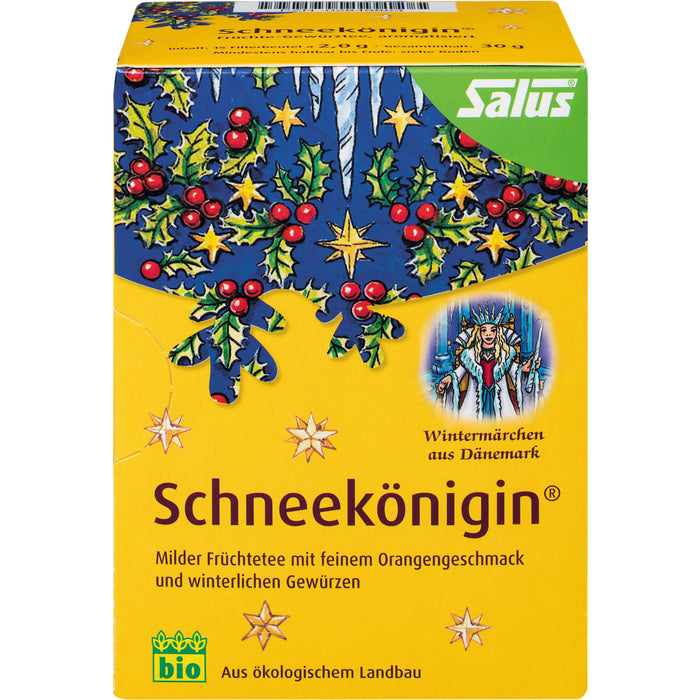 Salus Schneekönigin Früchte-Gewürztee bio, 15 pc Sac filtrant