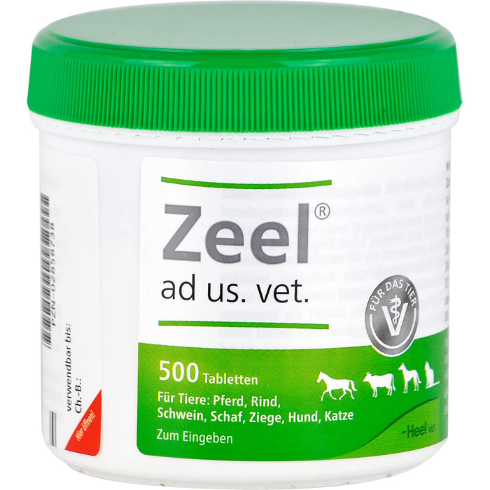 Zeel ad us. vet. Tabletten, 500 pc Tablettes