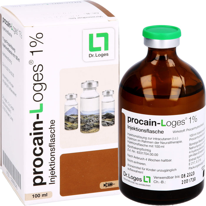 procain-Loges 1% Injektionsflasche, 100 ml Solution