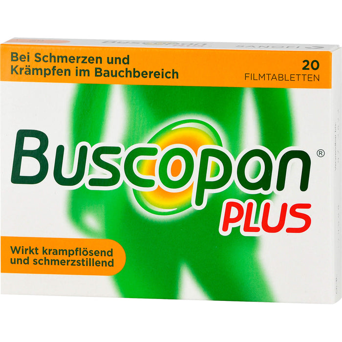 Buscopan plus Tabletten Reimport EMRAmed, 20 St. Tabletten