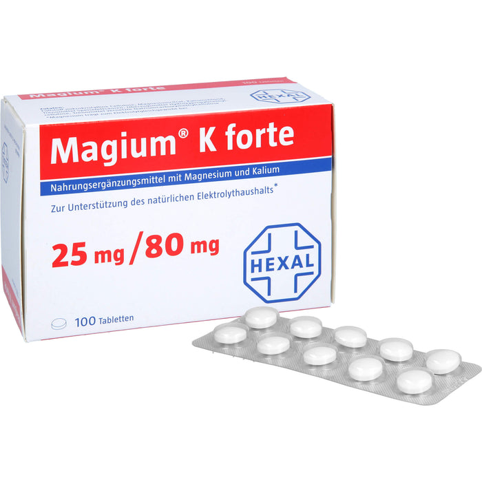 Magium K forte Tabletten, 100 pc Tablettes