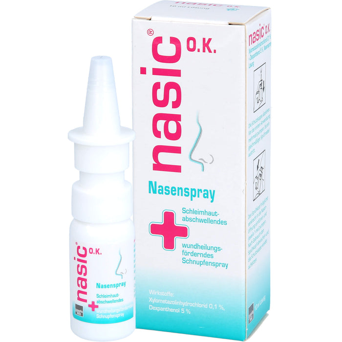 Nasic O.K. Nasenspray, 10 ml Lösung