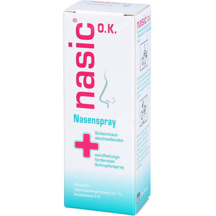 Nasic O.K. Nasenspray, 10 ml Solution