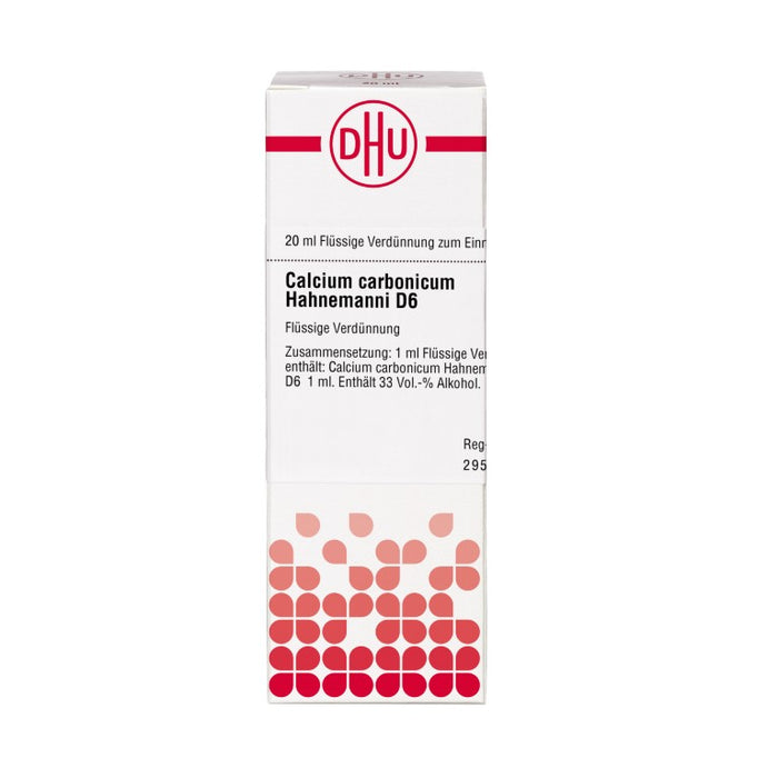 DHU Calcium carbonicum Hahnemanni D6 Dilution, 20 ml Lösung