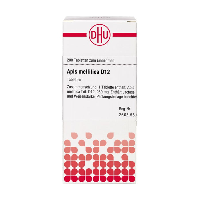 DHU Apis mellifica D12 Tabletten, 200 St. Tabletten