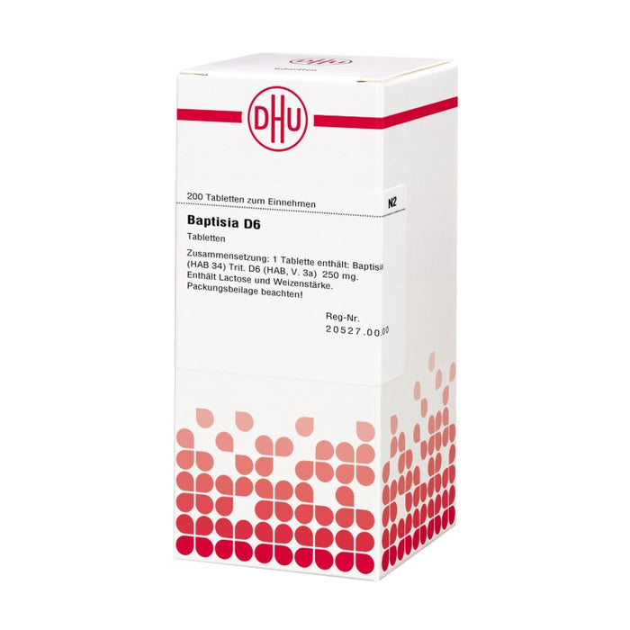 DHU Baptisia D6 Tabletten, 200 pc Tablettes