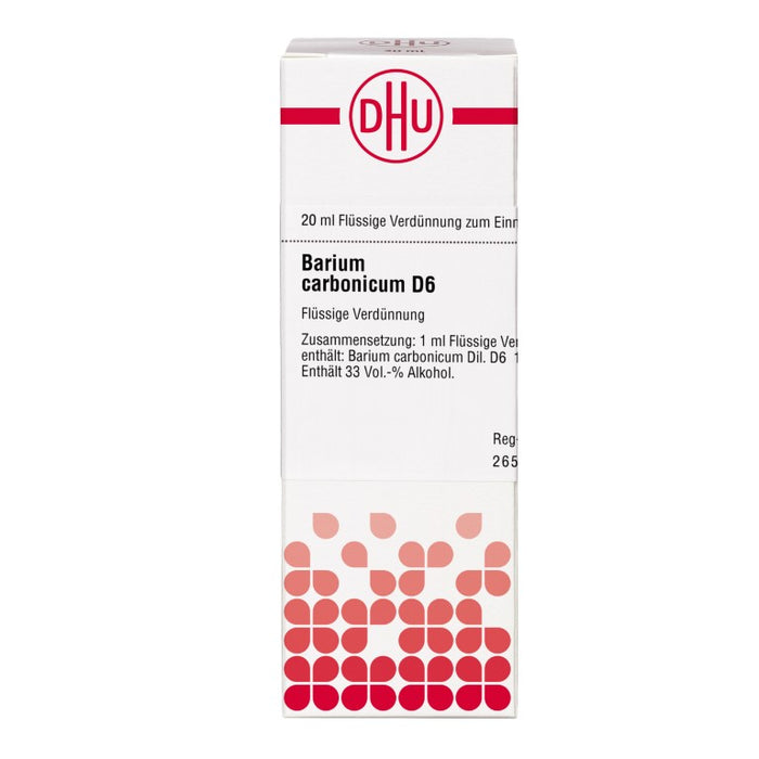 DHU Barium carbonicum D 6 Flüssige Verdünnung, 20 ml Lösung